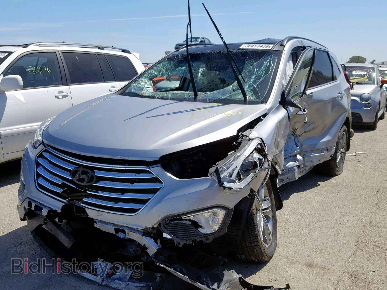 2014 HYUNDAI SANTA FE - VIN: KM8SR4HF4EU047607 - Фото 2