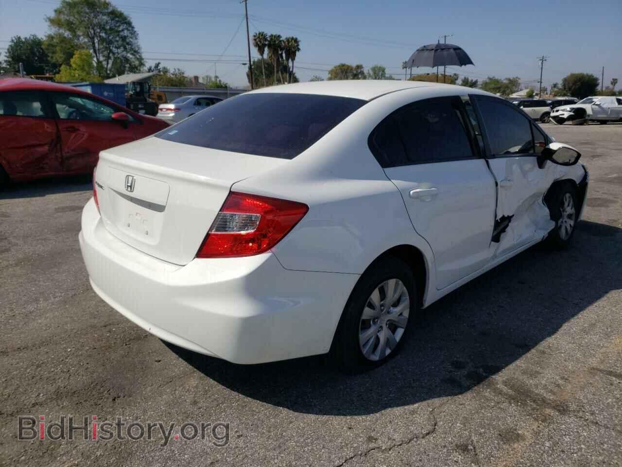 2012 HONDA CIVIC - VIN: 2HGFB2F52CH576774 - Фото 4