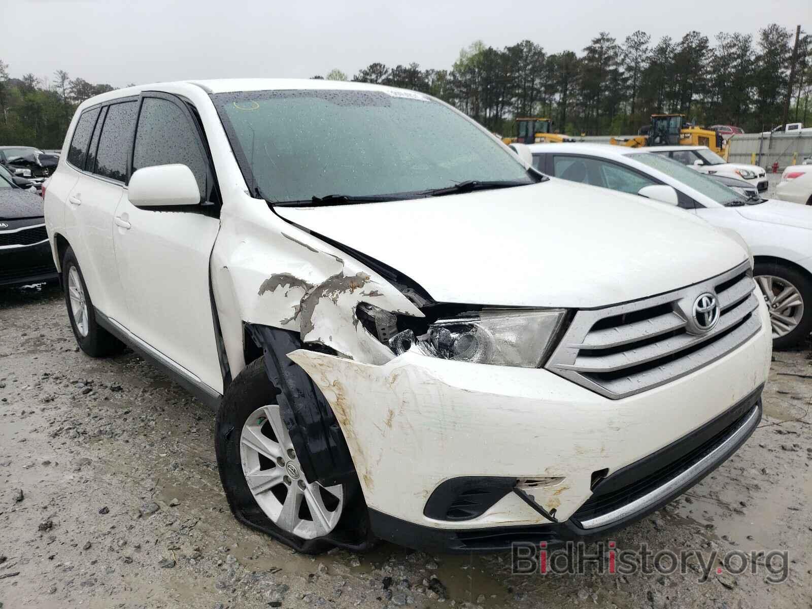 Photo 5TDZA3EH3DS033291 - TOYOTA HIGHLANDER 2013