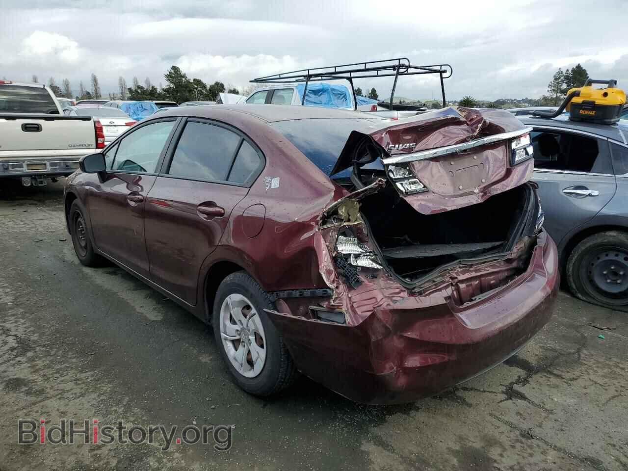 2014 HONDA CIVIC - VIN: 19XFB2F50EE247987 - Фото 2