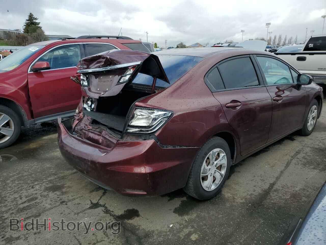 2014 HONDA CIVIC - VIN: 19XFB2F50EE247987 - Фото 3