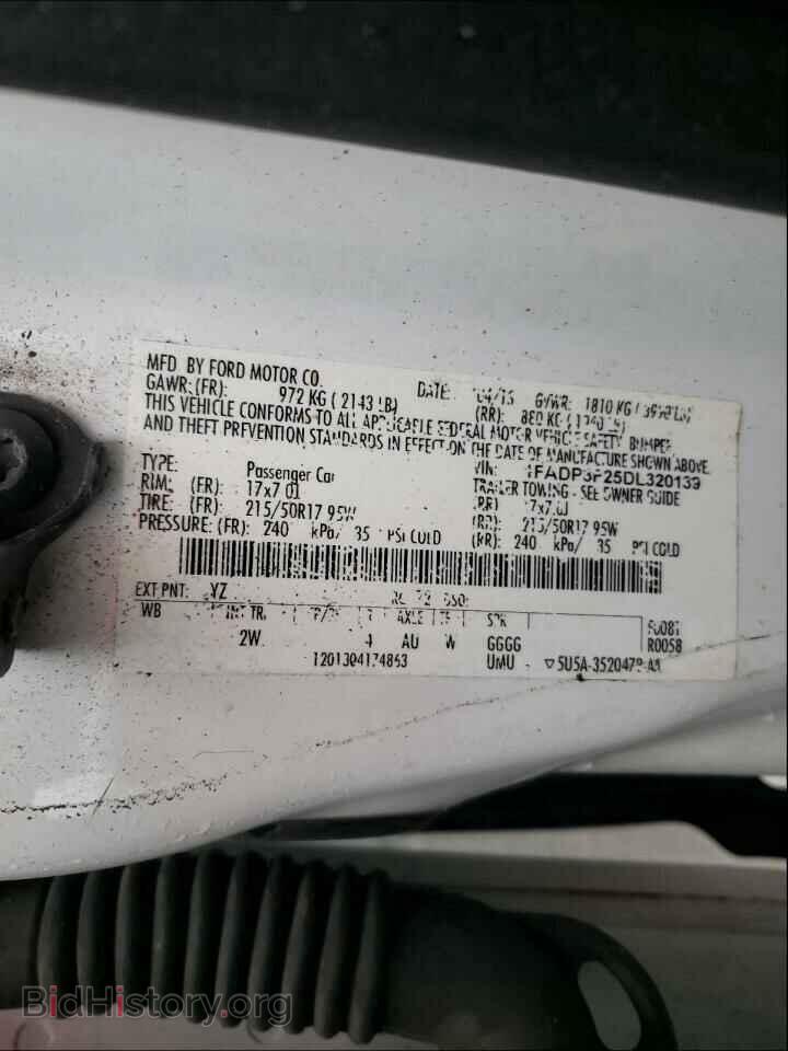 2013 FORD FOCUS - VIN: 1FADP3F25DL320139 - Photo 10