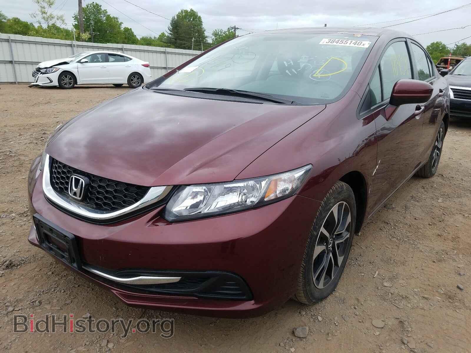 2015 HONDA CIVIC - VIN: 19XFB2F88FE098711 - Фото 2