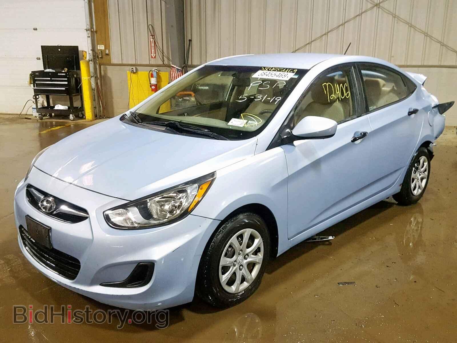 2012 HYUNDAI ACCENT - VIN: KMHCT4AE9CU059840 - Фото 2