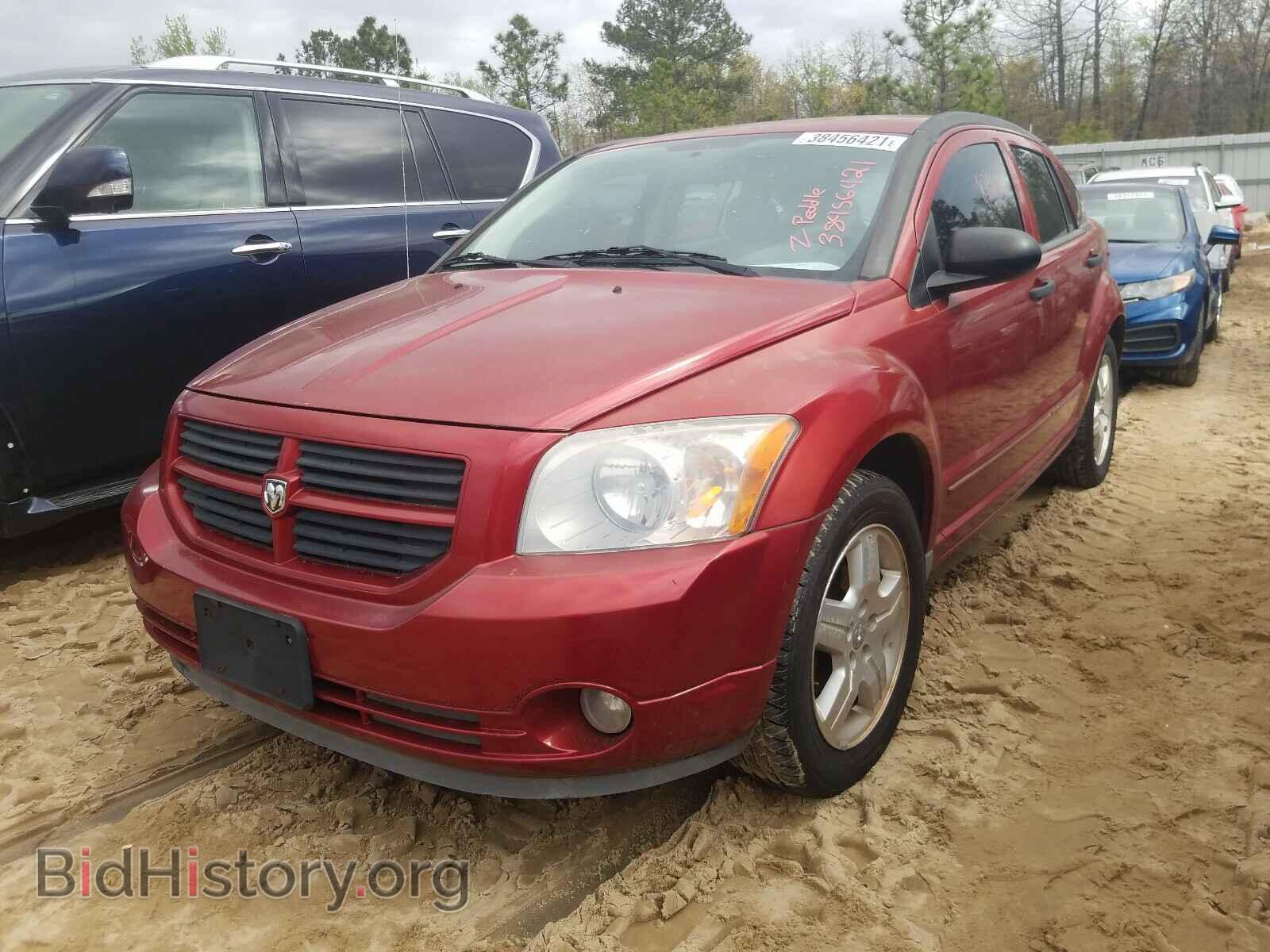 2007 DODGE CALIBER - VIN: 1B3HB48C27D382894 - Фото 2