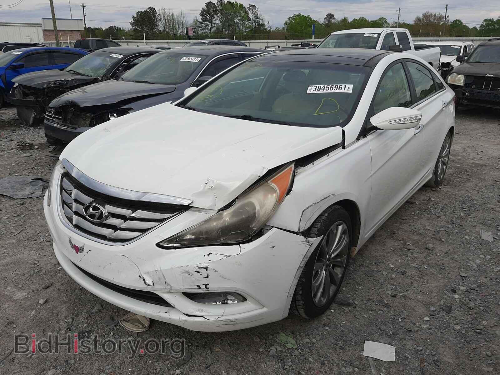 2012 HYUNDAI SONATA - VIN: 5NPEC4AB0CH434351 - Фото 2