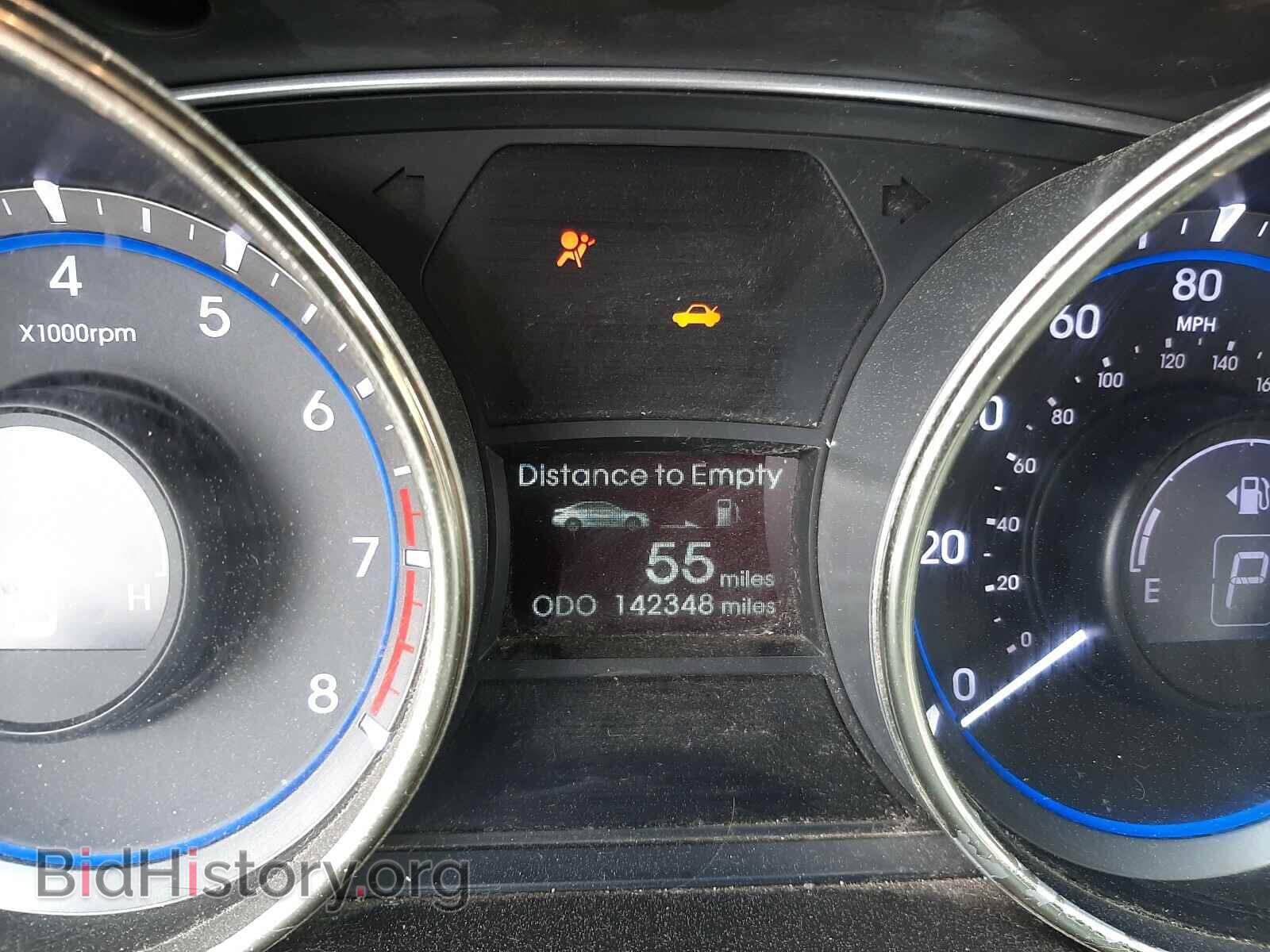 2012 HYUNDAI SONATA - VIN: 5NPEC4AB0CH434351 - Фото 8