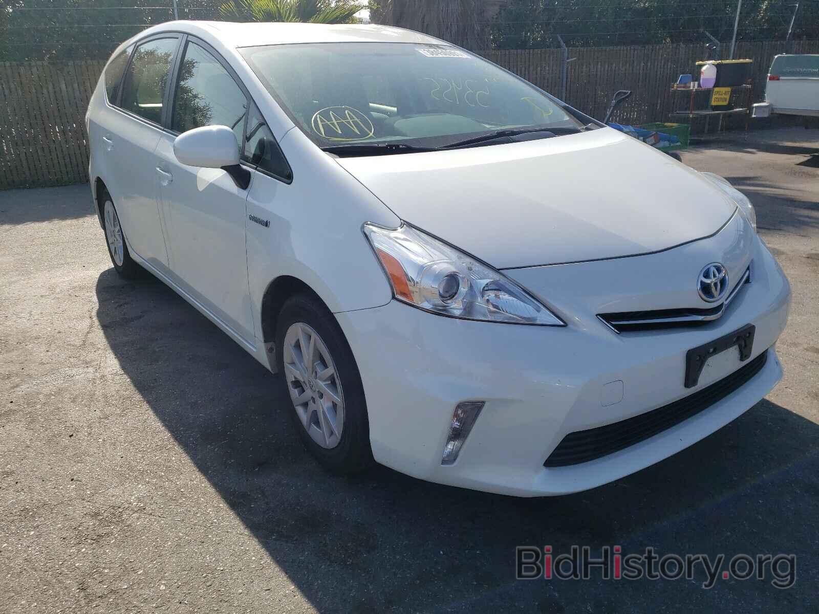 Photo JTDZN3EUXEJ014446 - TOYOTA PRIUS 2014