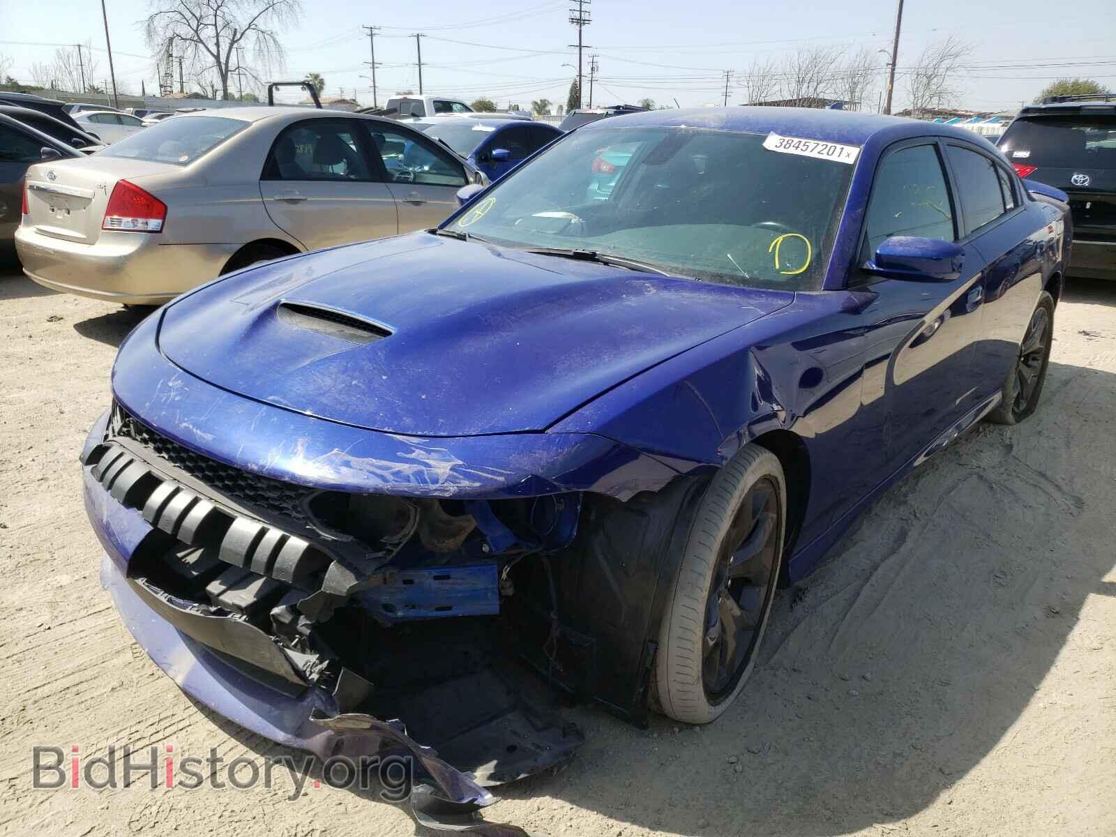 2019 DODGE CHARGER - VIN: 2C3CDXCT2KH553526 - Фото 2