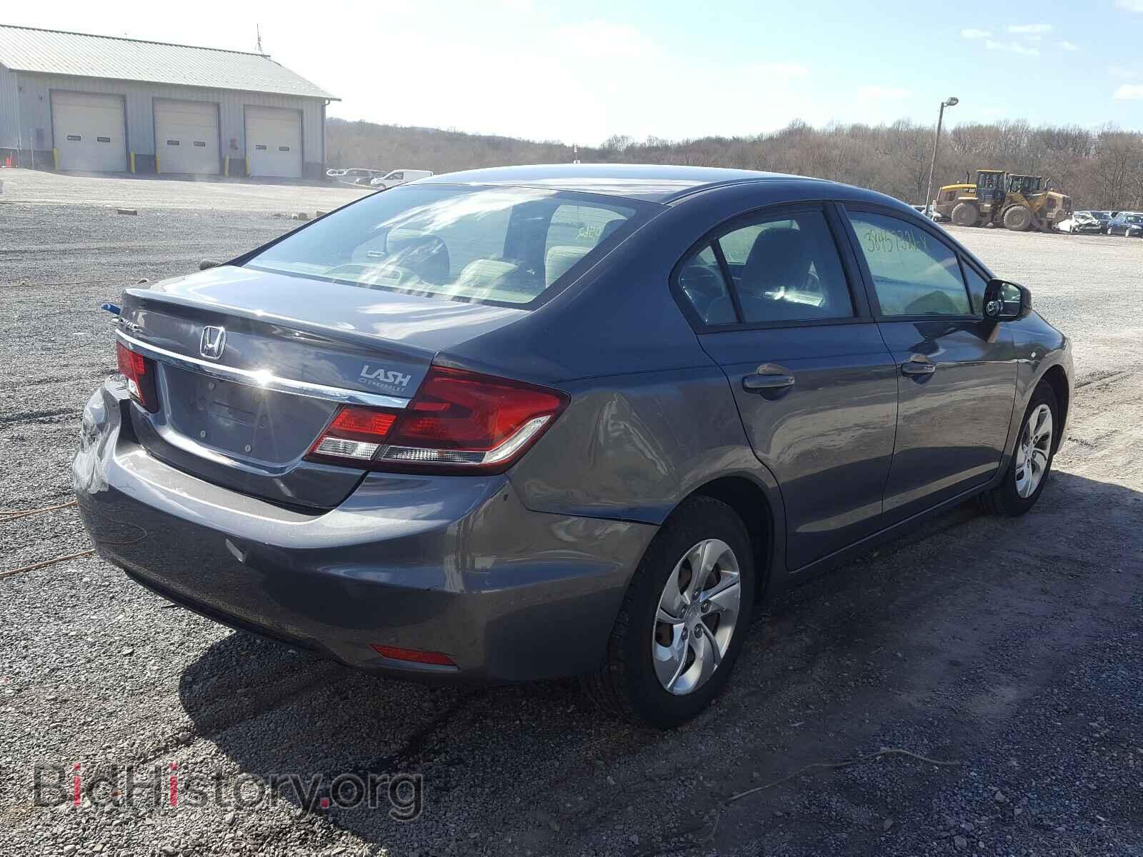 2013 HONDA CIVIC - VIN: 19XFB2F59DE032705 - Фото 4