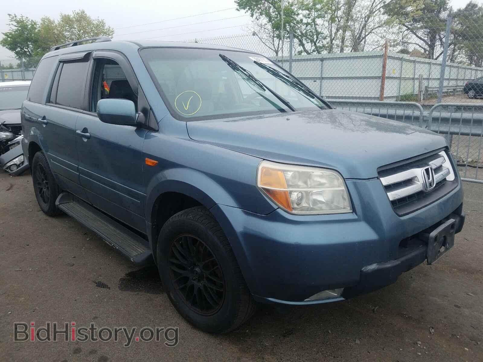 Фотография 5FNYF28686B014034 - HONDA PILOT 2006