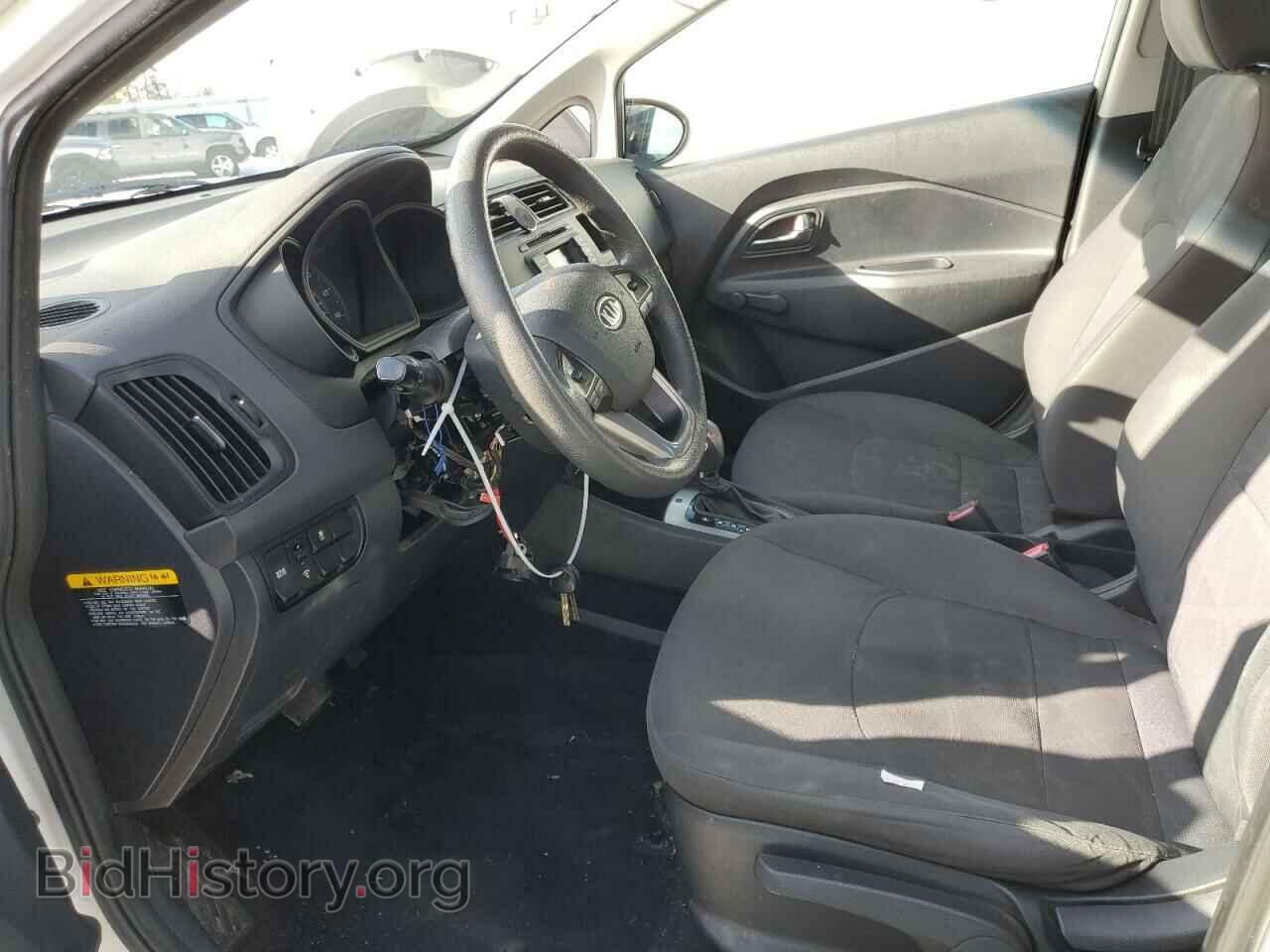 2012 KIA RIO - VIN: KNADM4A39C6077356 - Фото 7