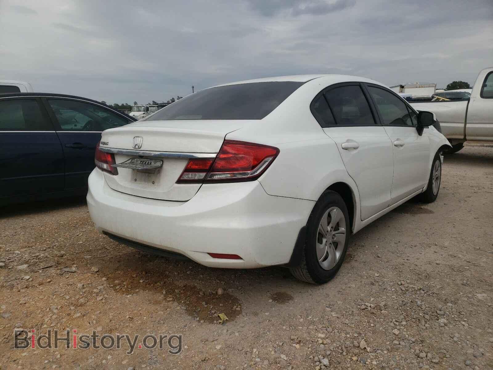 2013 HONDA CIVIC - VIN: 2HGFB2F57DH548552 - Фото 4