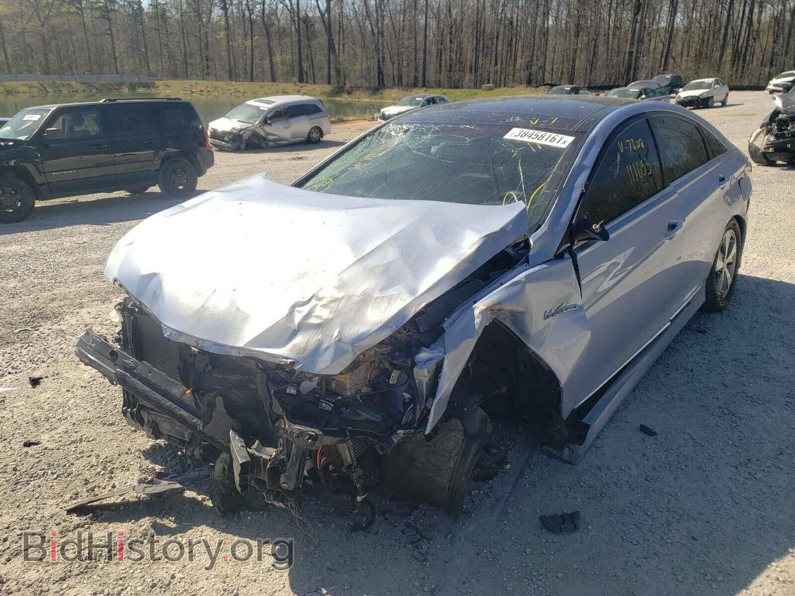 2012 HYUNDAI SONATA - VIN: KMHEC4A45CA027808 - Фото 2
