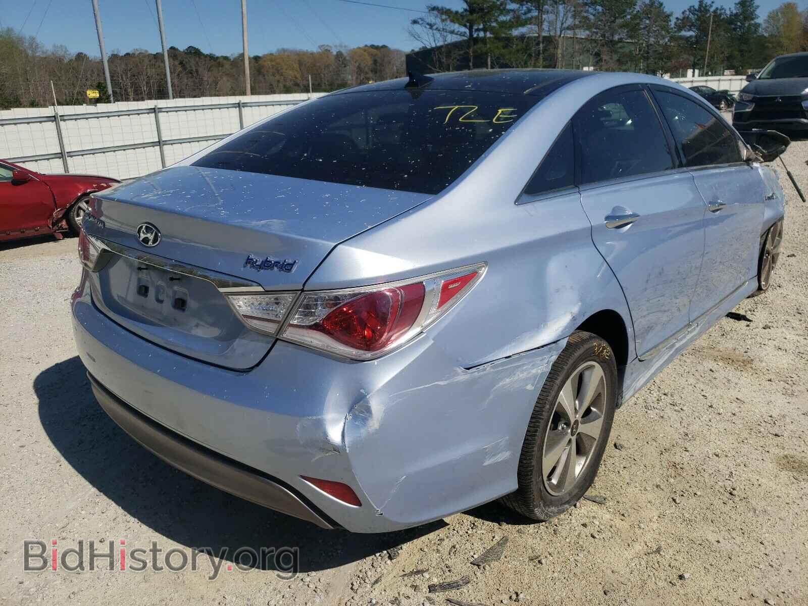 2012 HYUNDAI SONATA - VIN: KMHEC4A45CA027808 - Фото 4