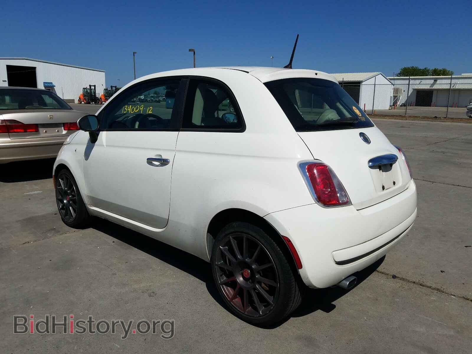 2012 FIAT 500 - VIN: 3C3CFFAR2CT110829 - Фото 3