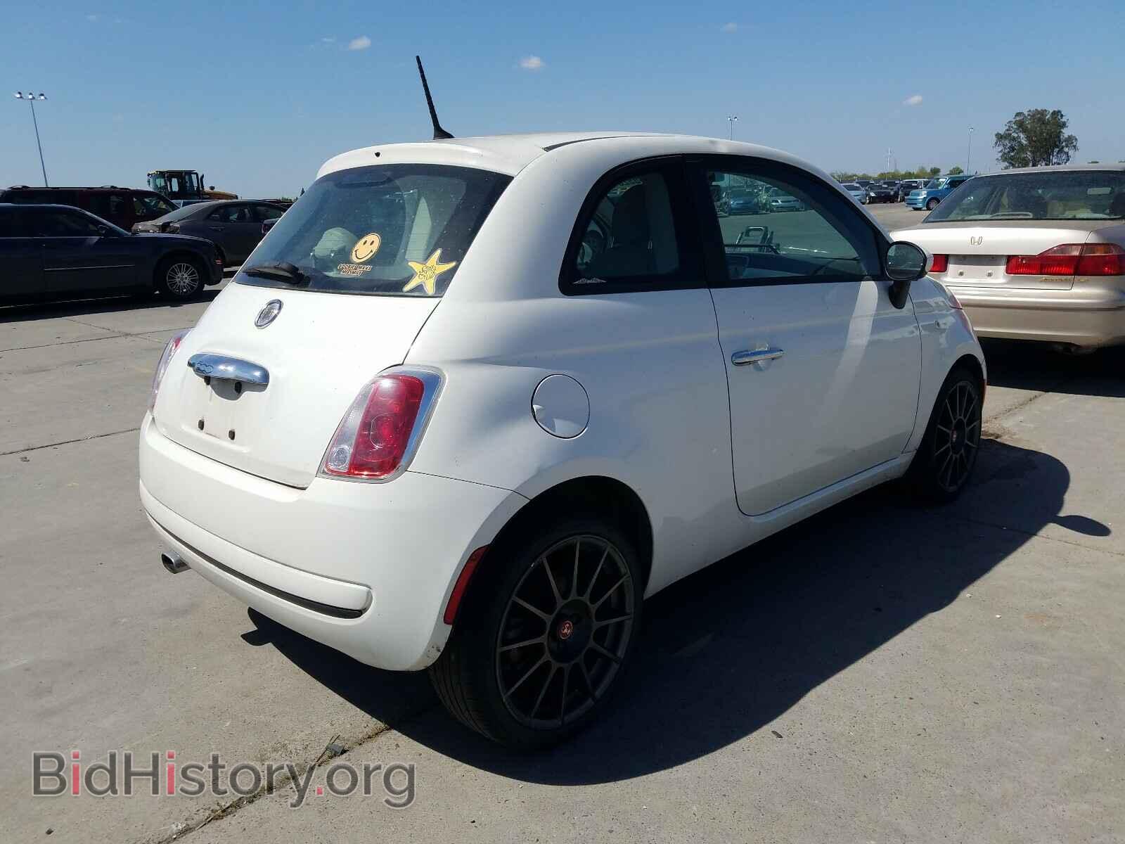 2012 FIAT 500 - VIN: 3C3CFFAR2CT110829 - Фото 4