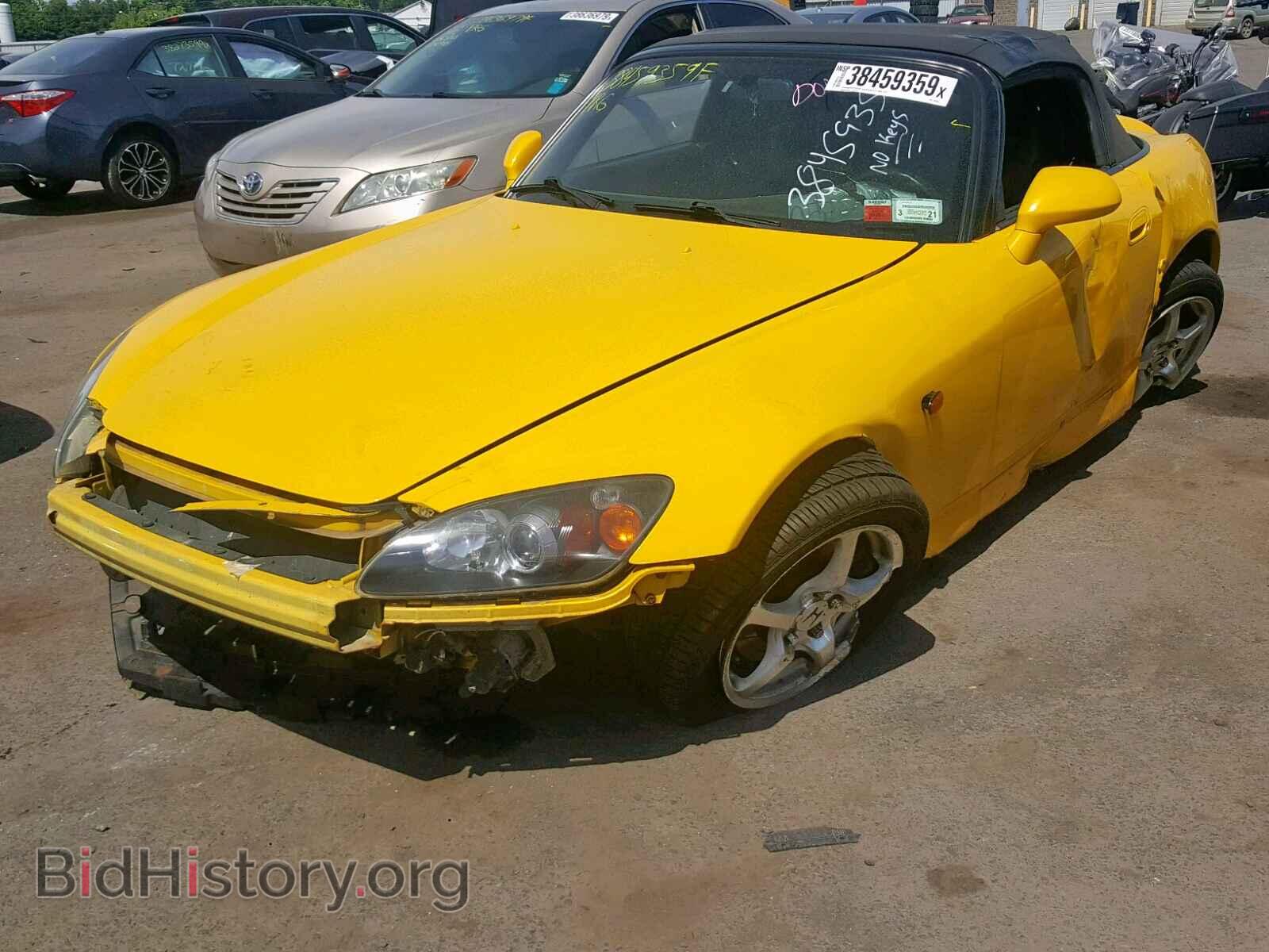 2001 HONDA S2000 - VIN: JHMAP11421T006968 - Фото 2