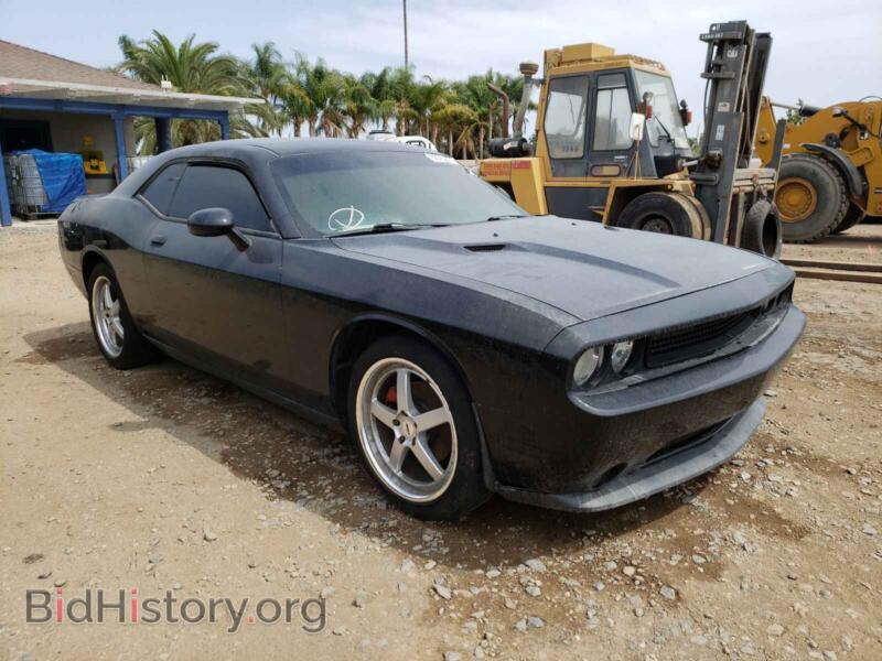 2012 Dodge CHALLENGER (VIN 2C3CDYAGXCH124759) — photo 1 of 10, Copart, damage: burn