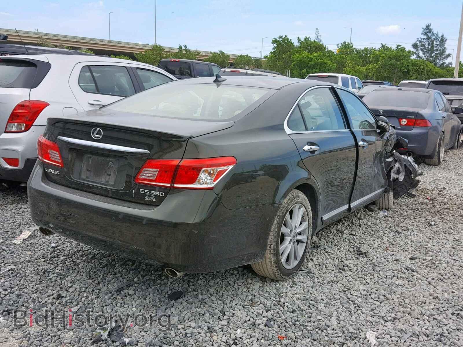 2010 LEXUS ES350 - VIN: JTHBK1EG4A2355868 - Фото 4