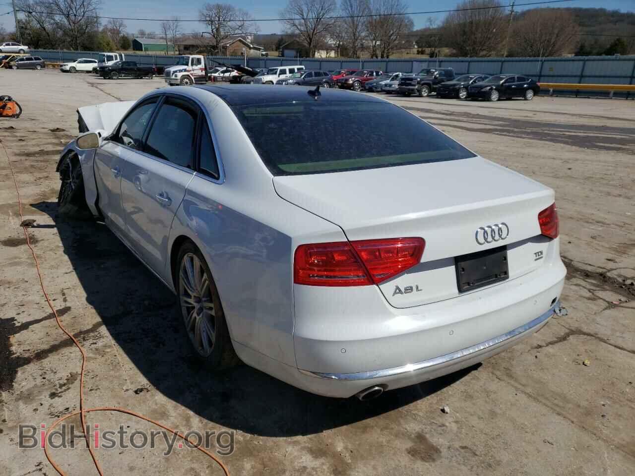 2014 AUDI A8 - VIN: WAURMAFD3EN003932 - Фото 3