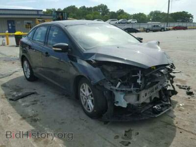 2015 Ford FOCUS, черный — VIN 1FADP3F20FL374015, Copart