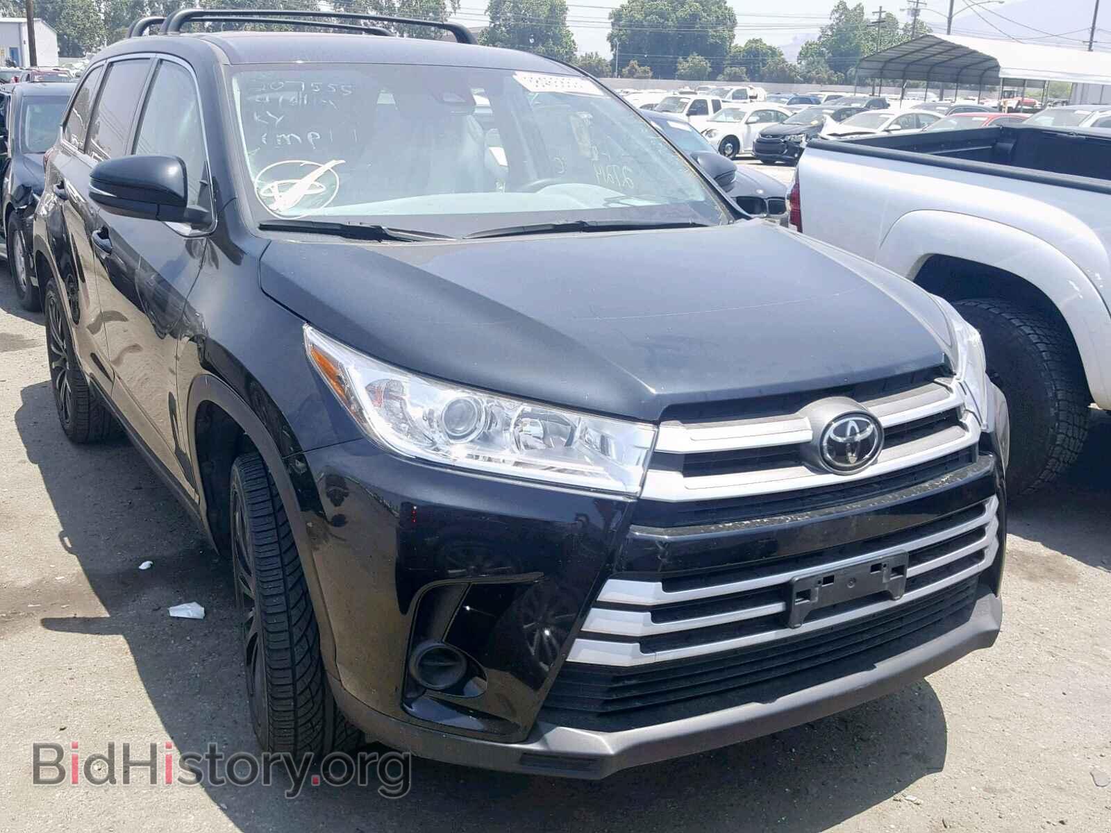 Фотография 5TDZZRFH5HS232133 - TOYOTA HIGHLANDER 2017