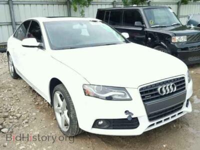 2012 Audi A4 A4 Premium, белый — VIN WAUBFAFL1CN019045, Copart