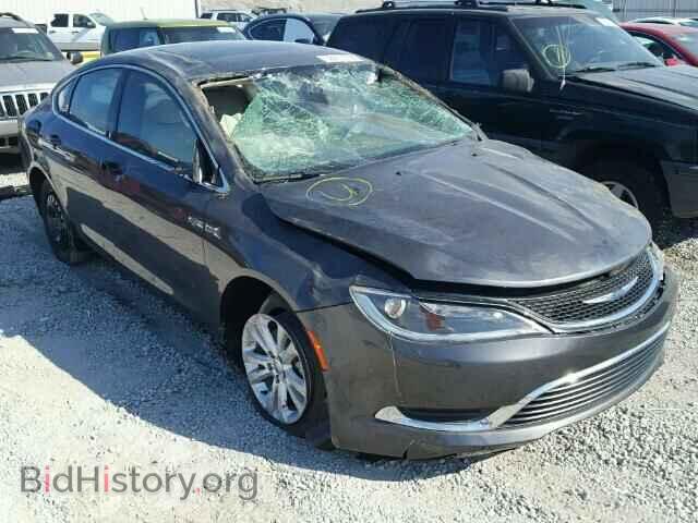 Фотография 1C3CCCAB9GN174415 - CHRYSLER 200 2016