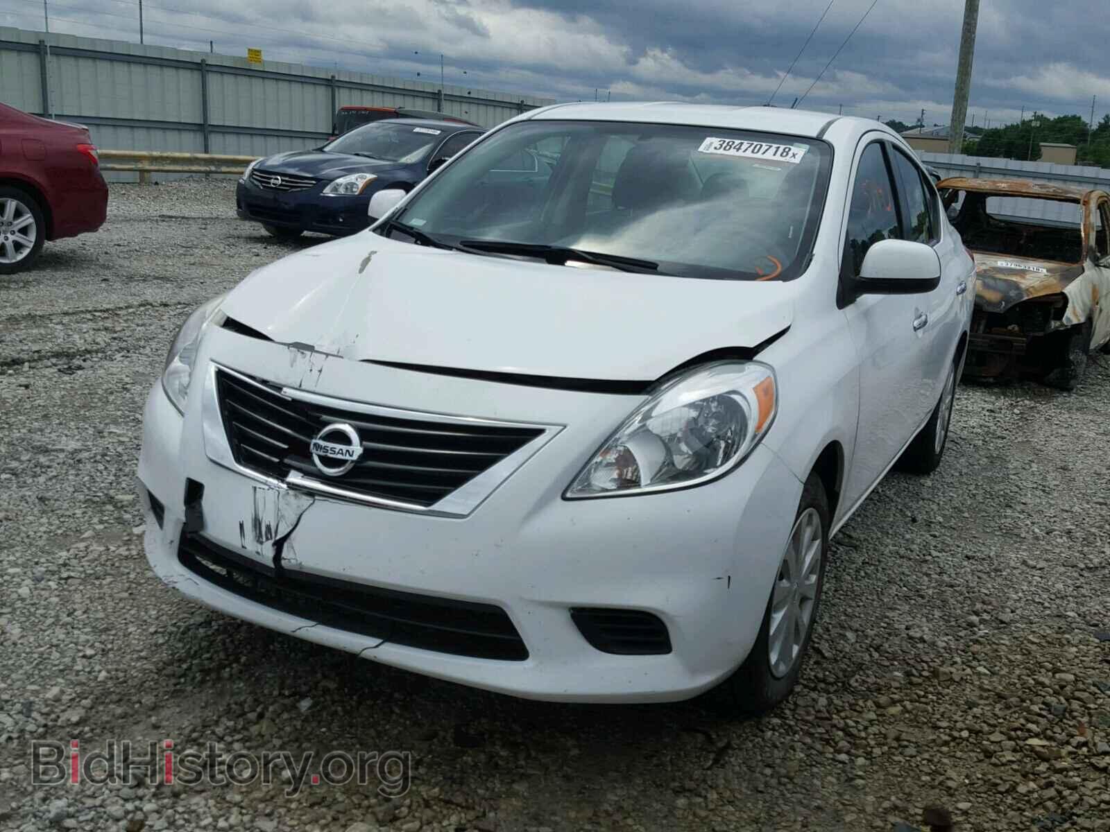 2012 NISSAN VERSA - VIN: 3N1CN7AP9CL946918 - Фото 2