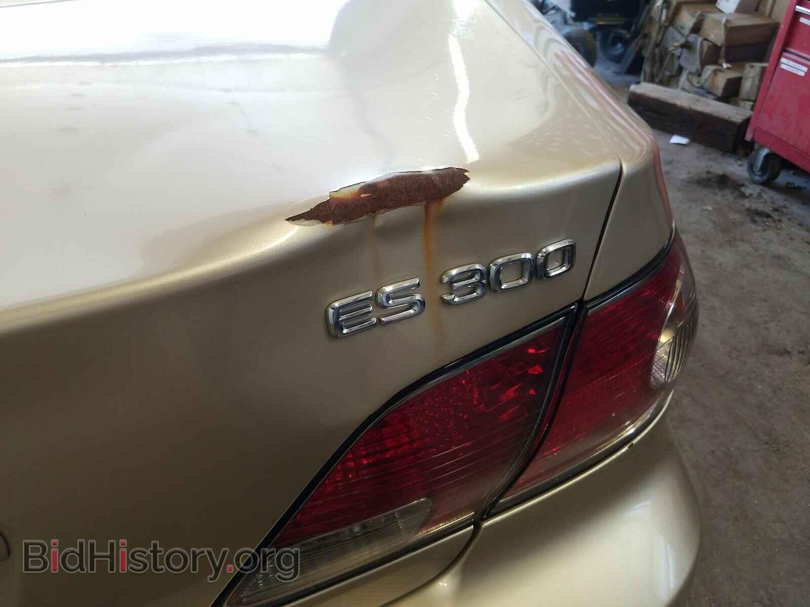 2002 LEXUS ES300 - VIN: JTHBF30G520051467 - Фото 9