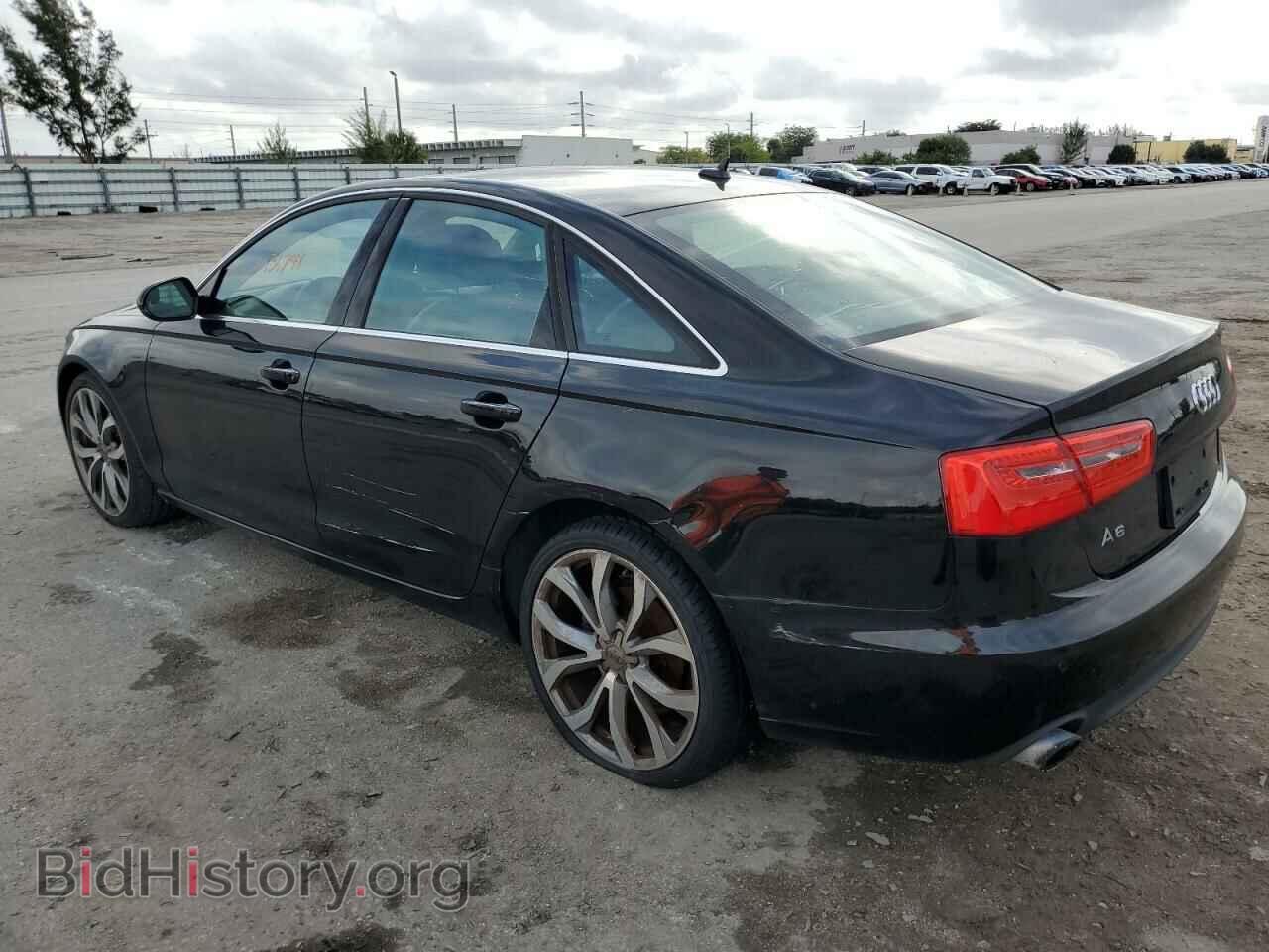 2013 AUDI A6 - VIN: WAUGFAFCXDN037597 - Фото 2