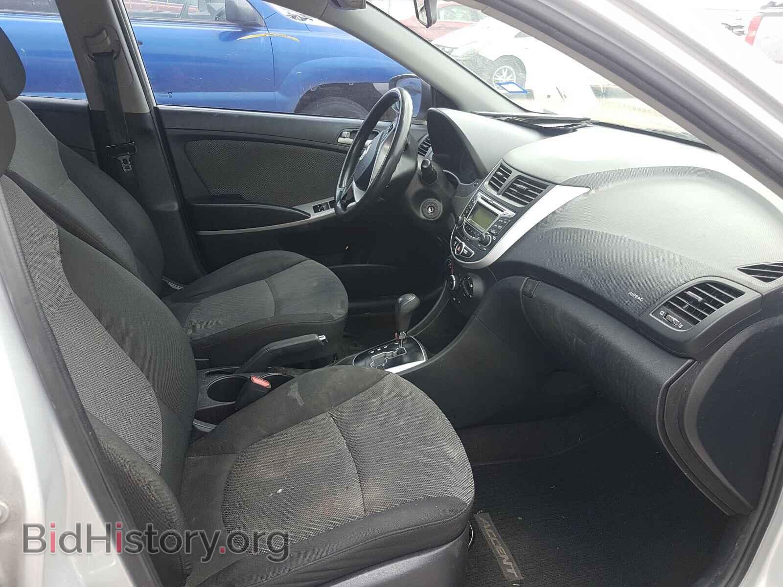 2013 HYUNDAI ACCENT - VIN: KMHCT5AE7DU123591 - Фото 5