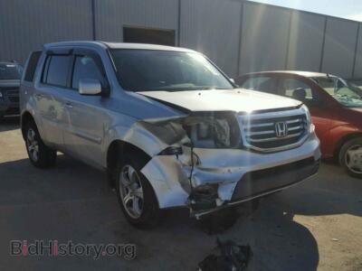 2014 Honda PILOT Pilot EXL, silver — VIN 5FNYF3H57EB015171, Copart