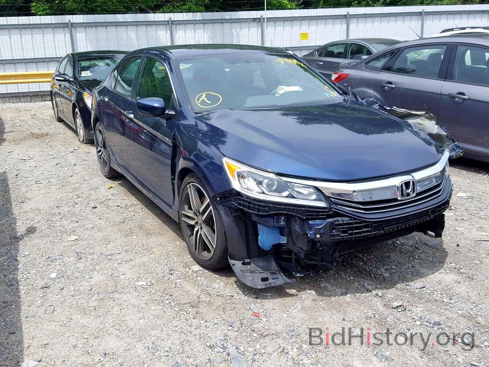 Photo 1HGCR2F17HA162410 - HONDA ACCORD SPO 2017