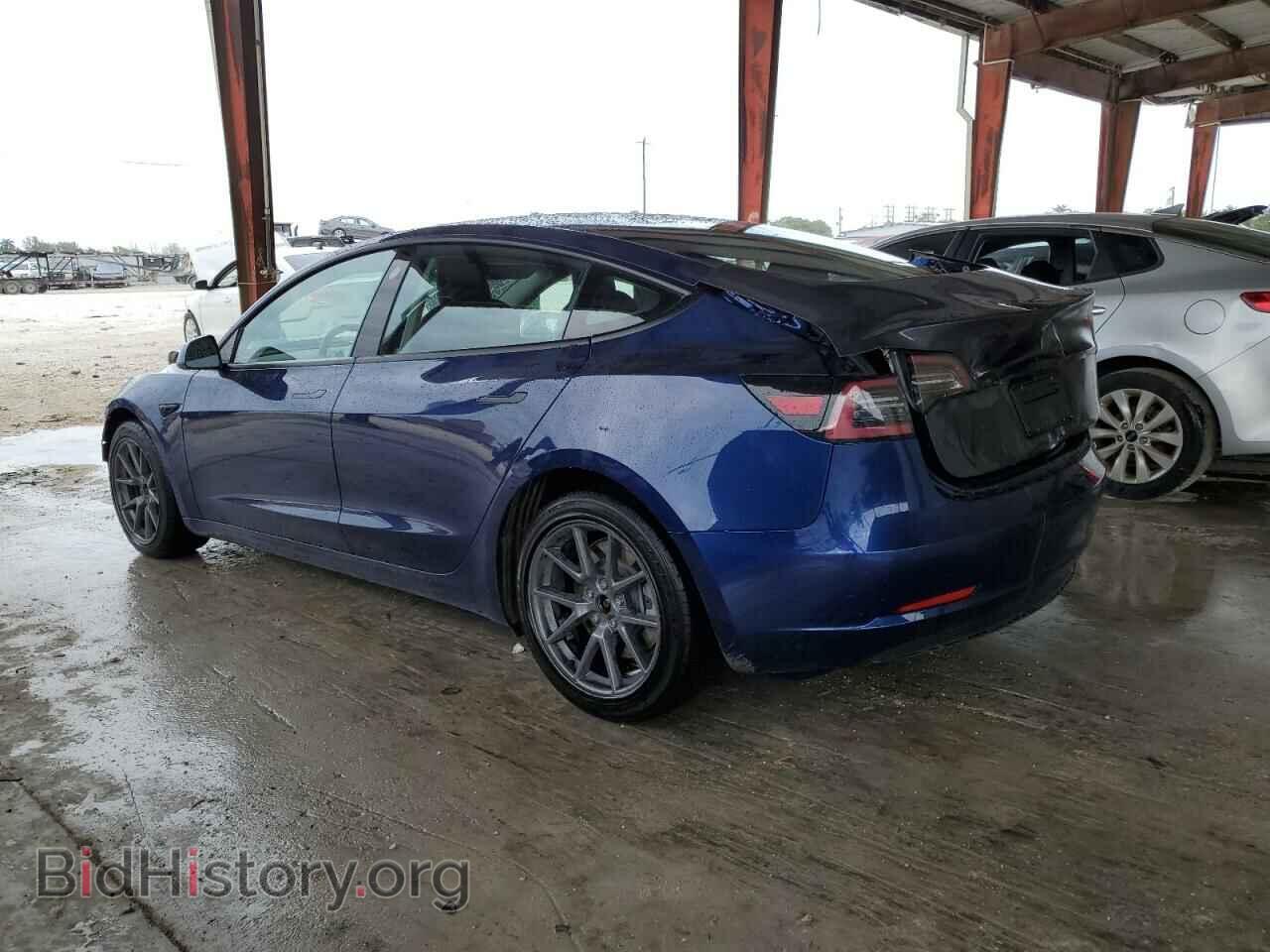 2022 TESLA MODEL 3 - VIN: 5YJ3E1EA0NF186654 - Photo 2