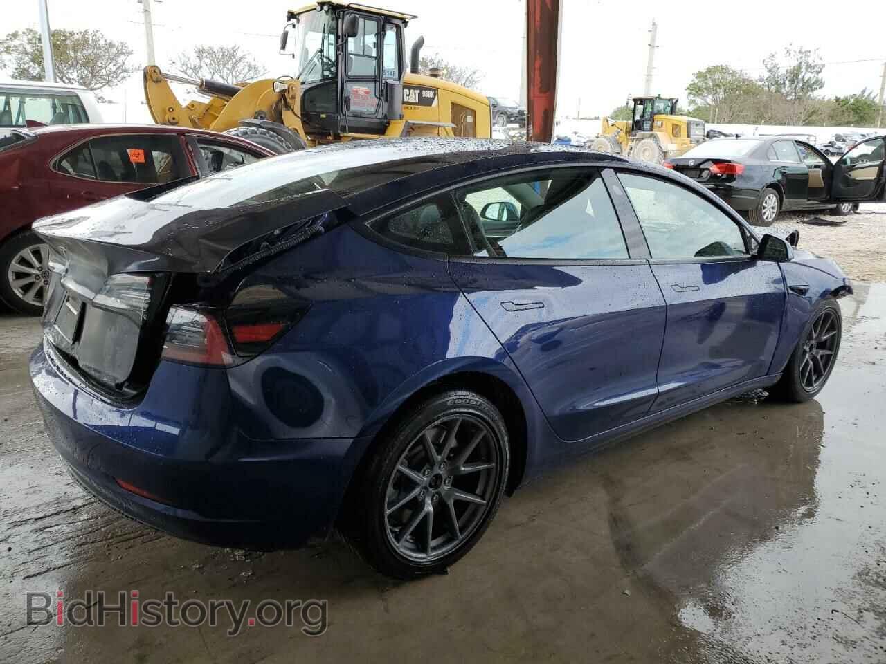 2022 TESLA MODEL 3 - VIN: 5YJ3E1EA0NF186654 - Photo 3