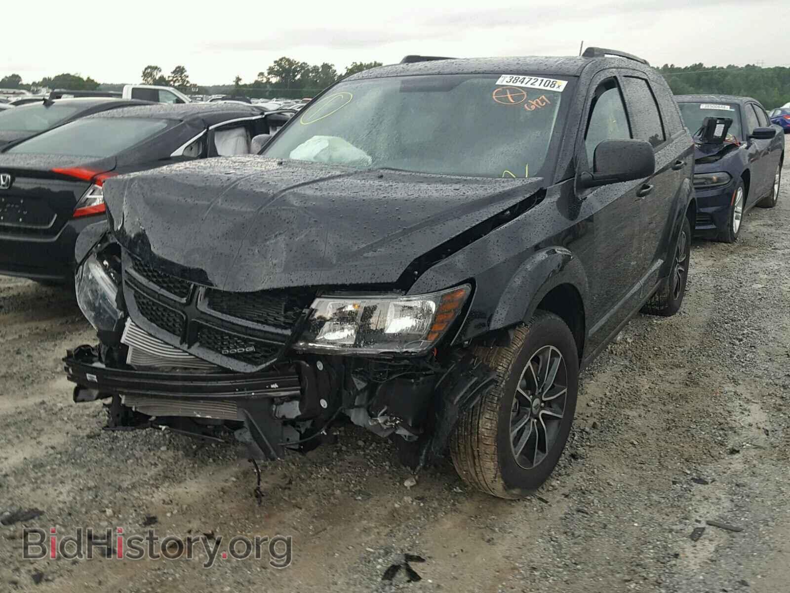 2018 DODGE JOURNEY SE - VIN: 3C4PDCAB2JT243009 - Фото 2
