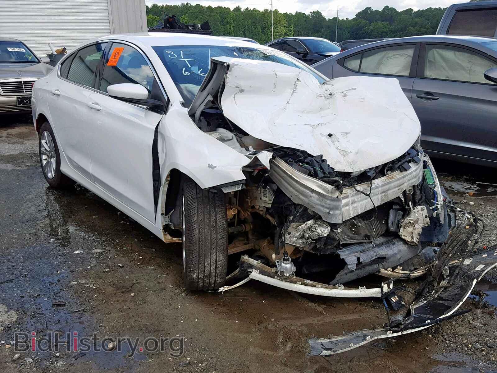 Фотография 1C3CCCAB9GN104459 - CHRYSLER 200 2016