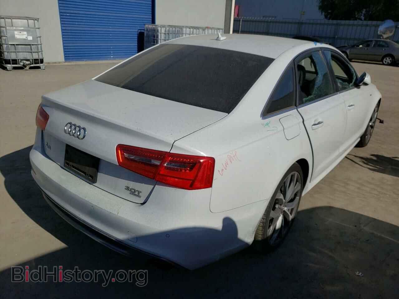 2012 AUDI A6 - VIN: WAUHGAFC8CN161500 - Фото 4