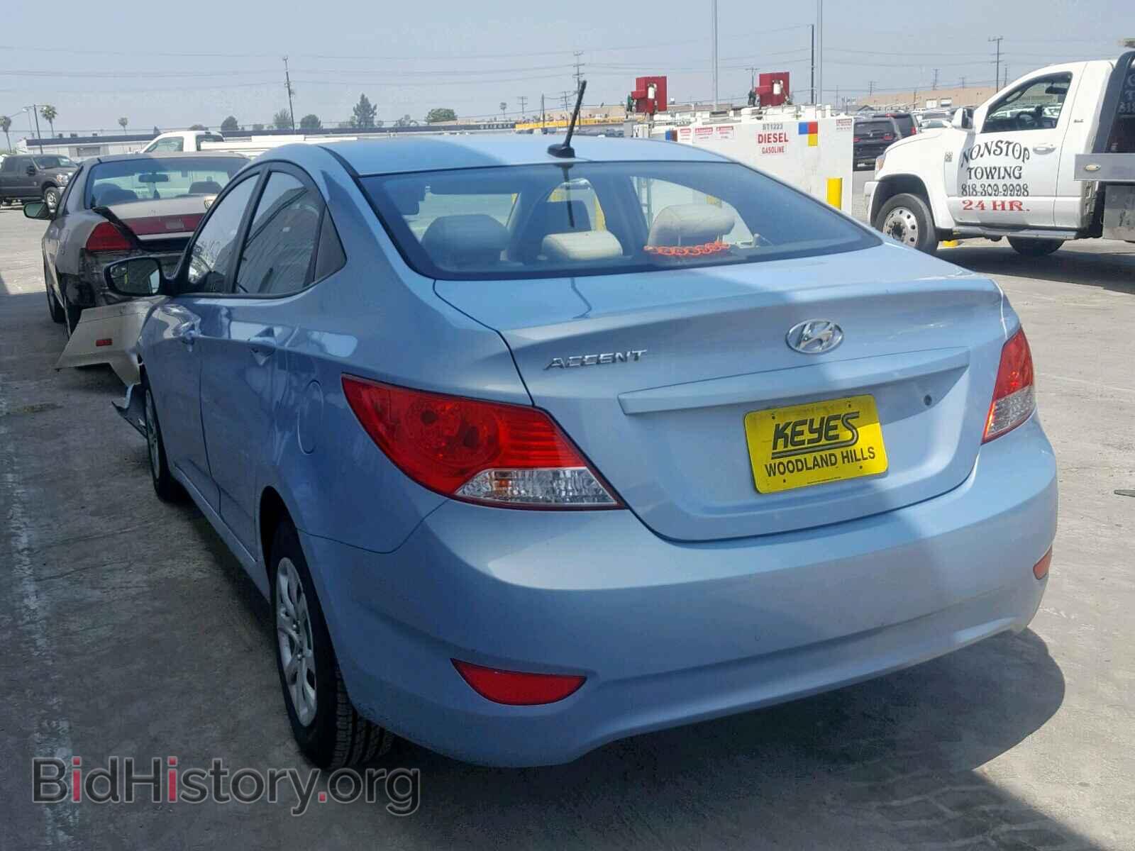 2014 HYUNDAI ACCENT - VIN: KMHCT4AE5EU634888 - Фото 3