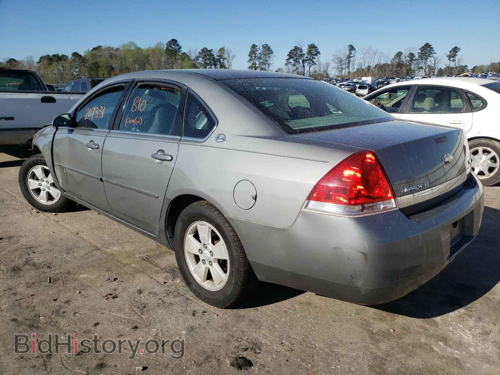 2007 CHEVROLET IMPALA - VIN: 2G1WT58KX79191388 - Фото 3