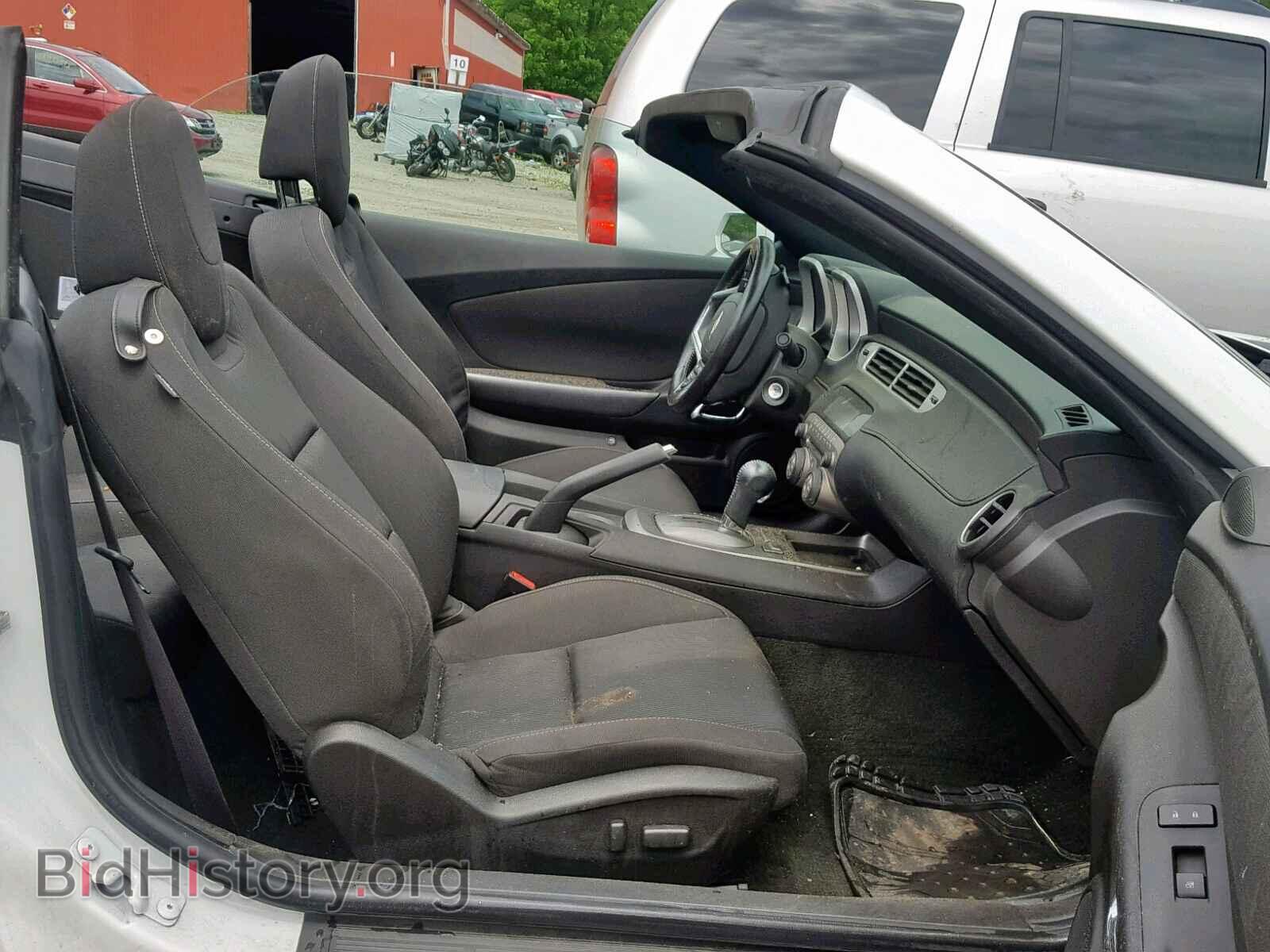 2012 CHEVROLET CAMARO - VIN: 2G1FB3D37C9111870 - Фото 5
