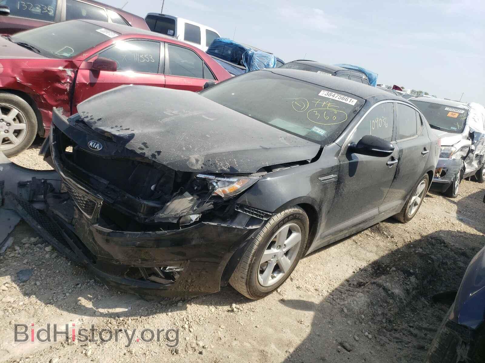 2015 KIA OPTIMA - VIN: KNAGM4A71F5654844 - Фото 2