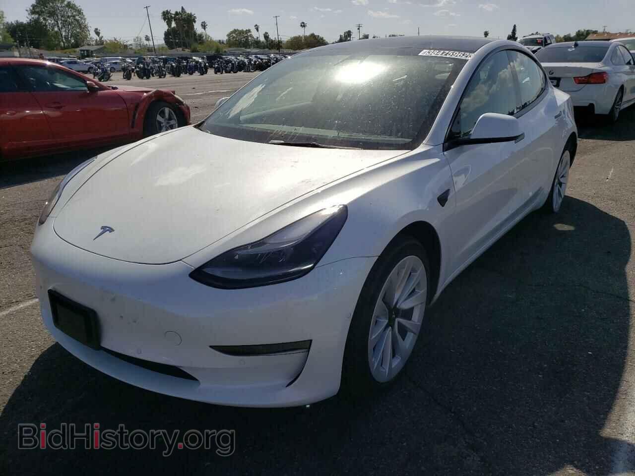 2022 TESLA MODEL 3 - VIN: 5YJ3E1EA8NF143017 - Photo 2