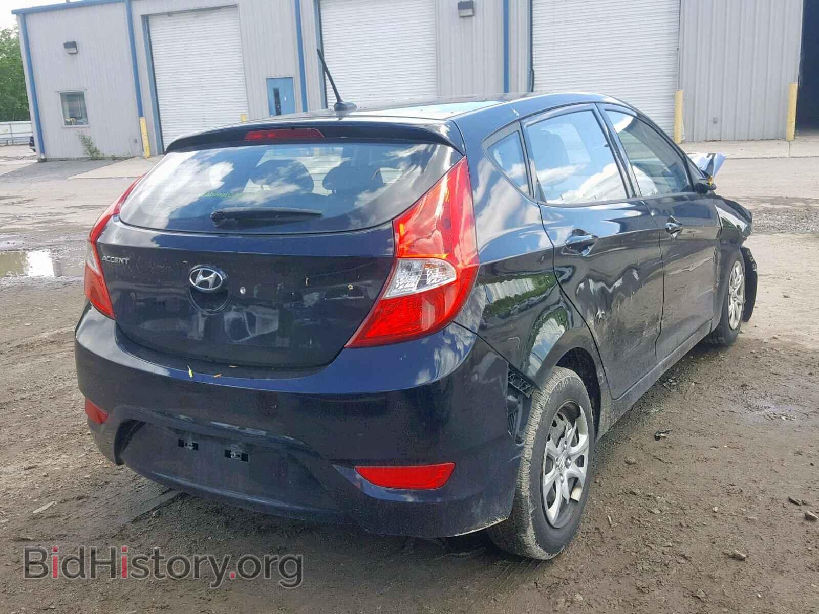 2012 HYUNDAI ACCENT - VIN: KMHCT5AE1CU047400 - Фото 4