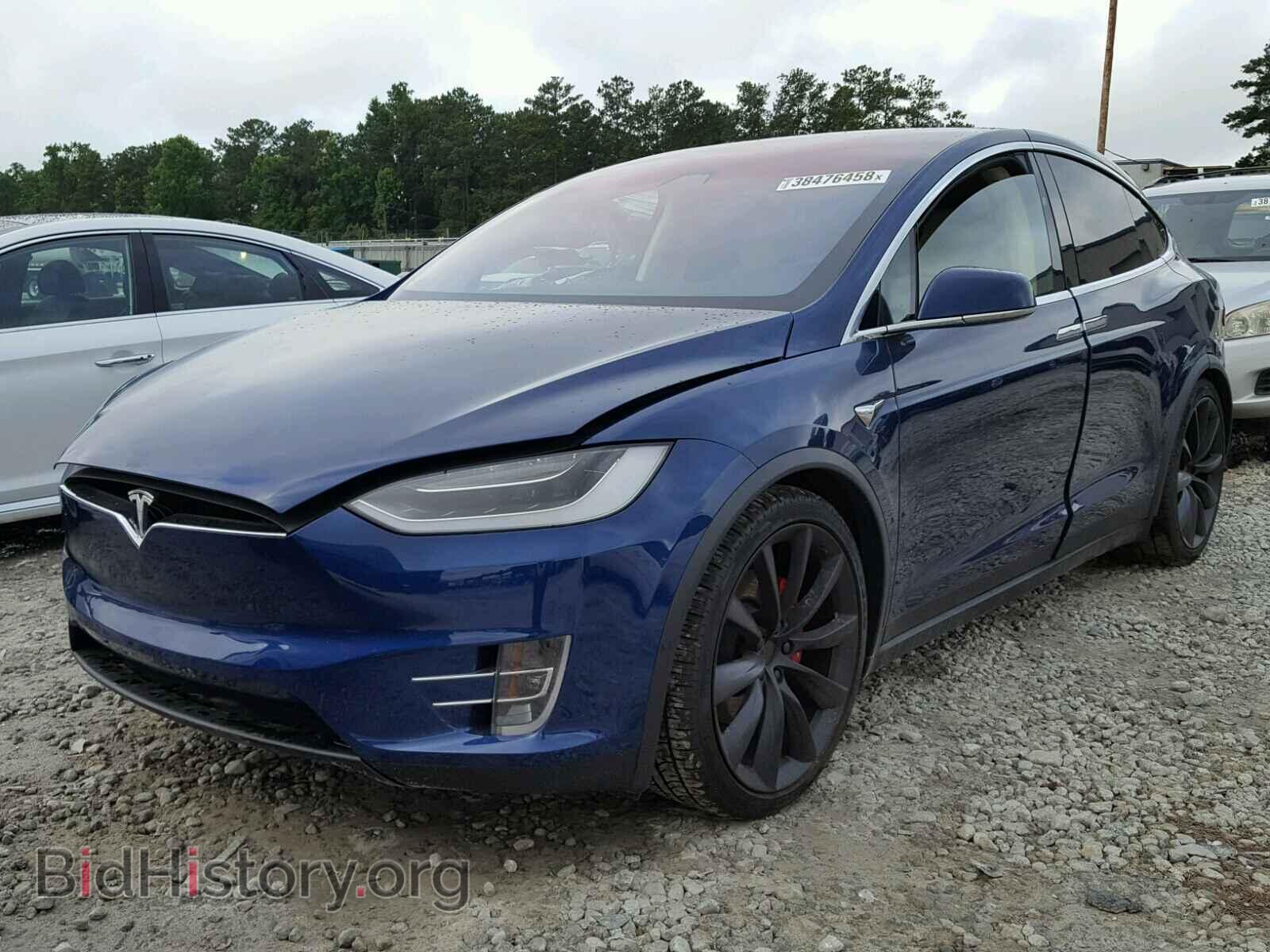 2017 TESLA MODEL X - VIN: 5YJXCAE47HF061673 - Фото 2