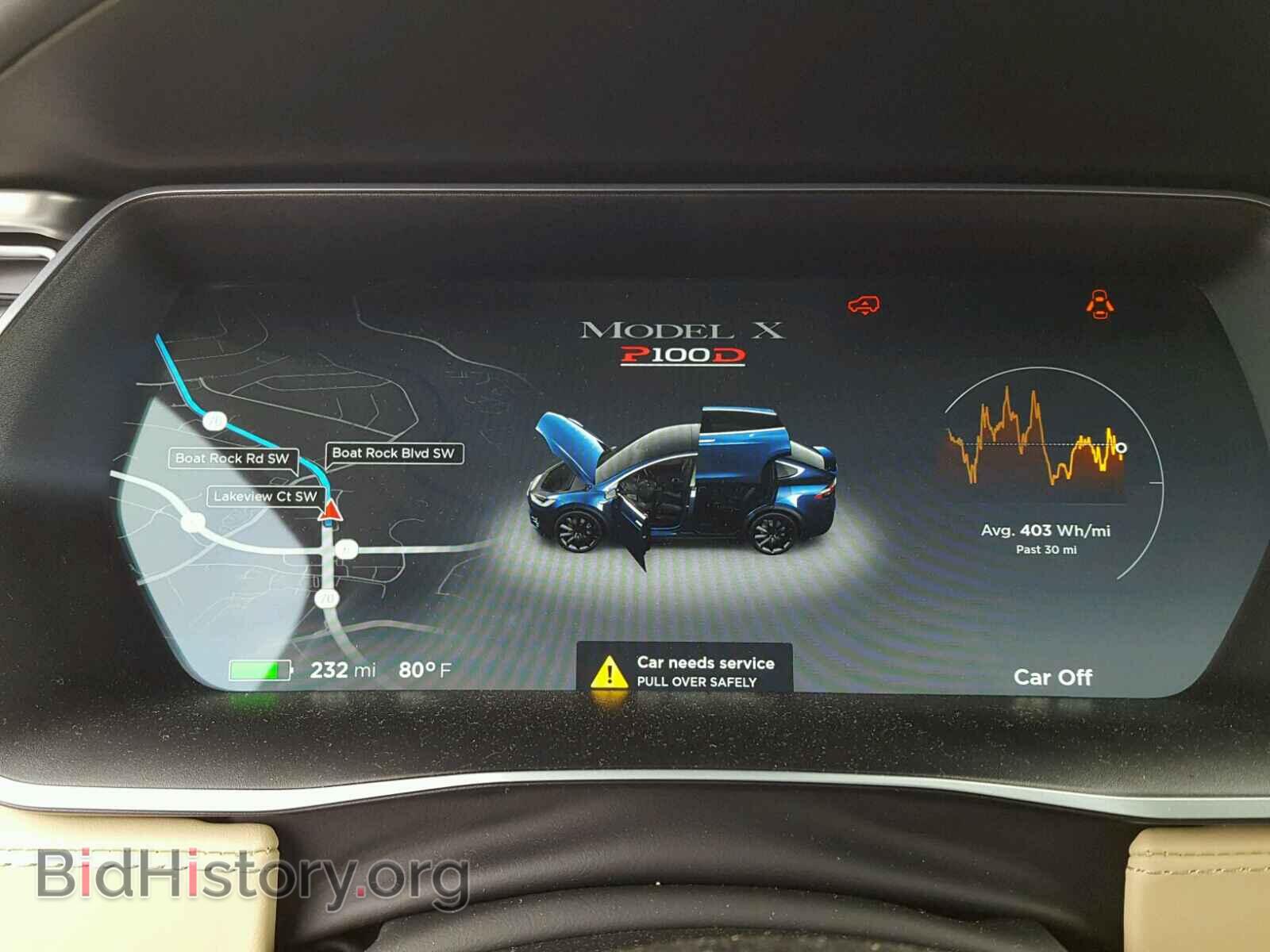 2017 TESLA MODEL X - VIN: 5YJXCAE47HF061673 - Фото 8
