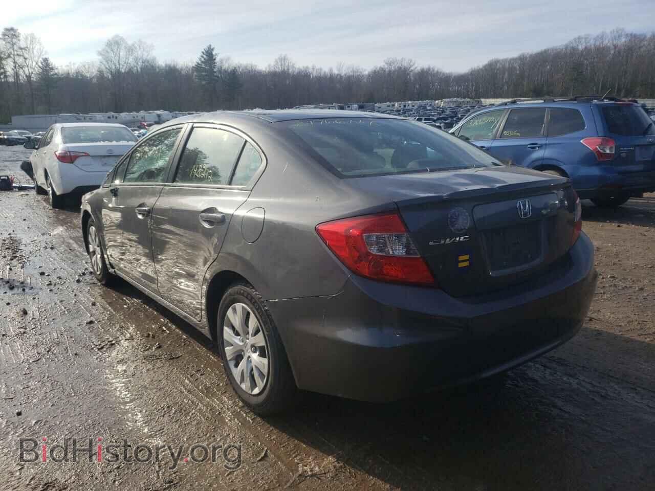 2012 HONDA CIVIC - VIN: 2HGFB2F5XCH599350 - Фото 3