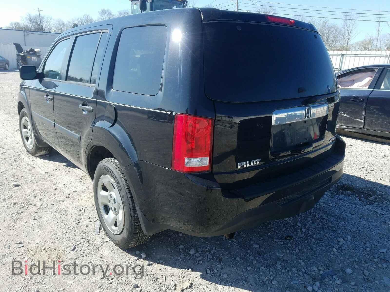 2012 HONDA PILOT - VIN: 5FNYF4H2XCB082646 - Фото 3